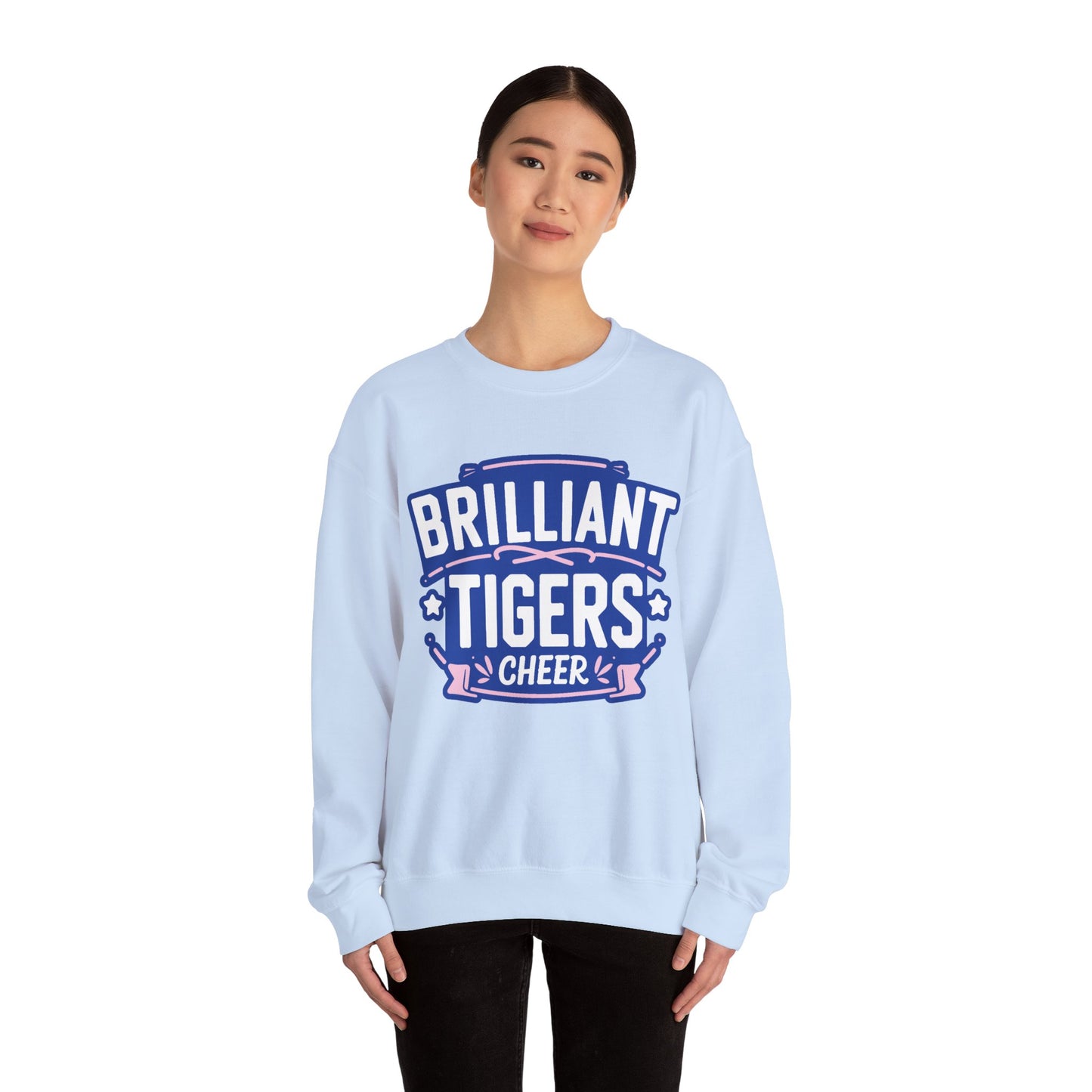 Adult Crewneck Sweatshirt \ Brilliant Tigers Cheer \ BTC2