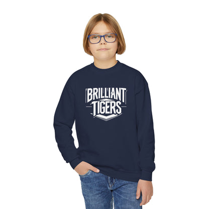 Youth Crewneck Sweatshirt \ Brilliant Tigers \ BT2