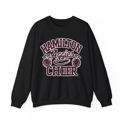 Adult Crewneck Sweatshirt \ Hamilton Aggies Cheer \ HAC2