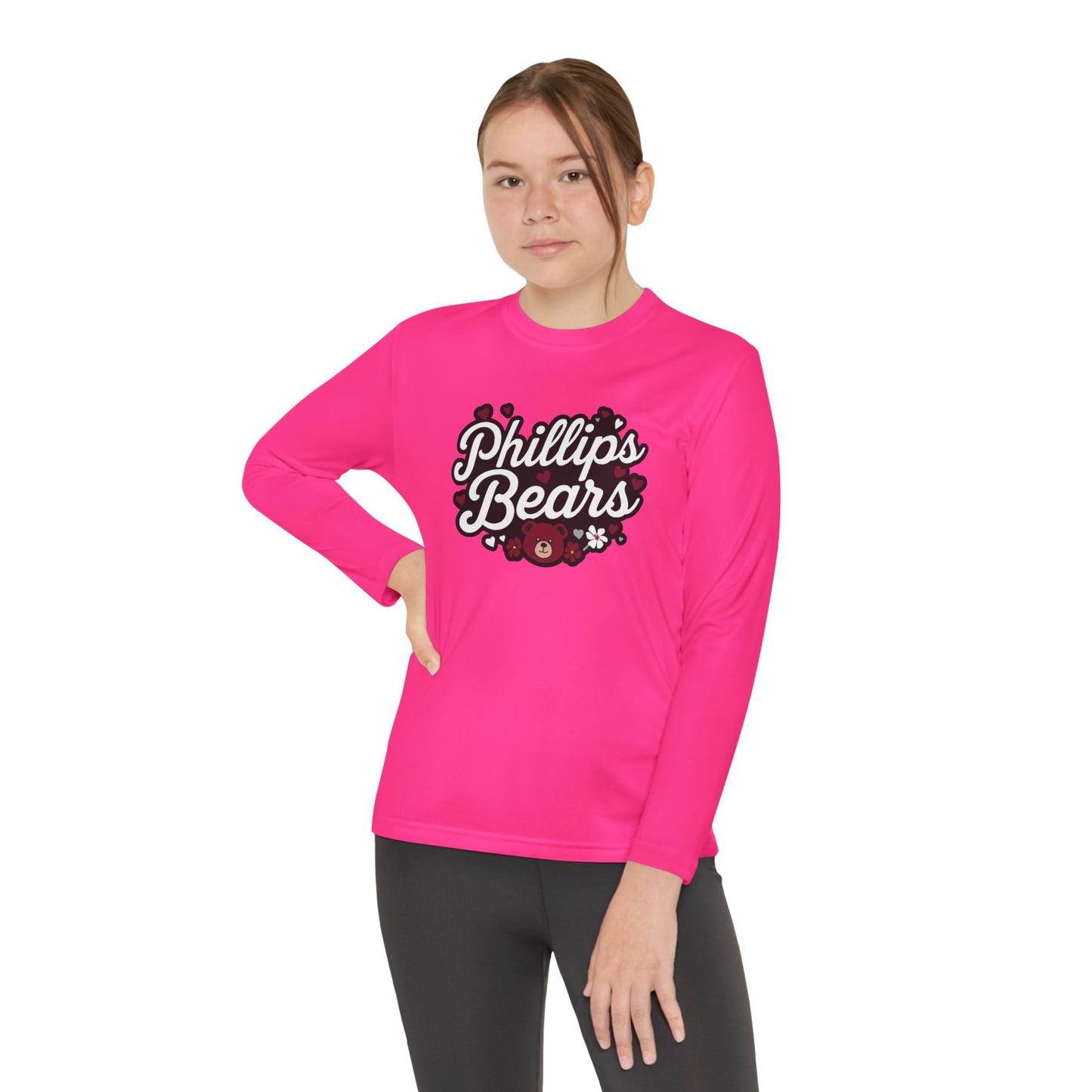Youth Long Sleeve Tee \ Phillip's Bears \ PBG1