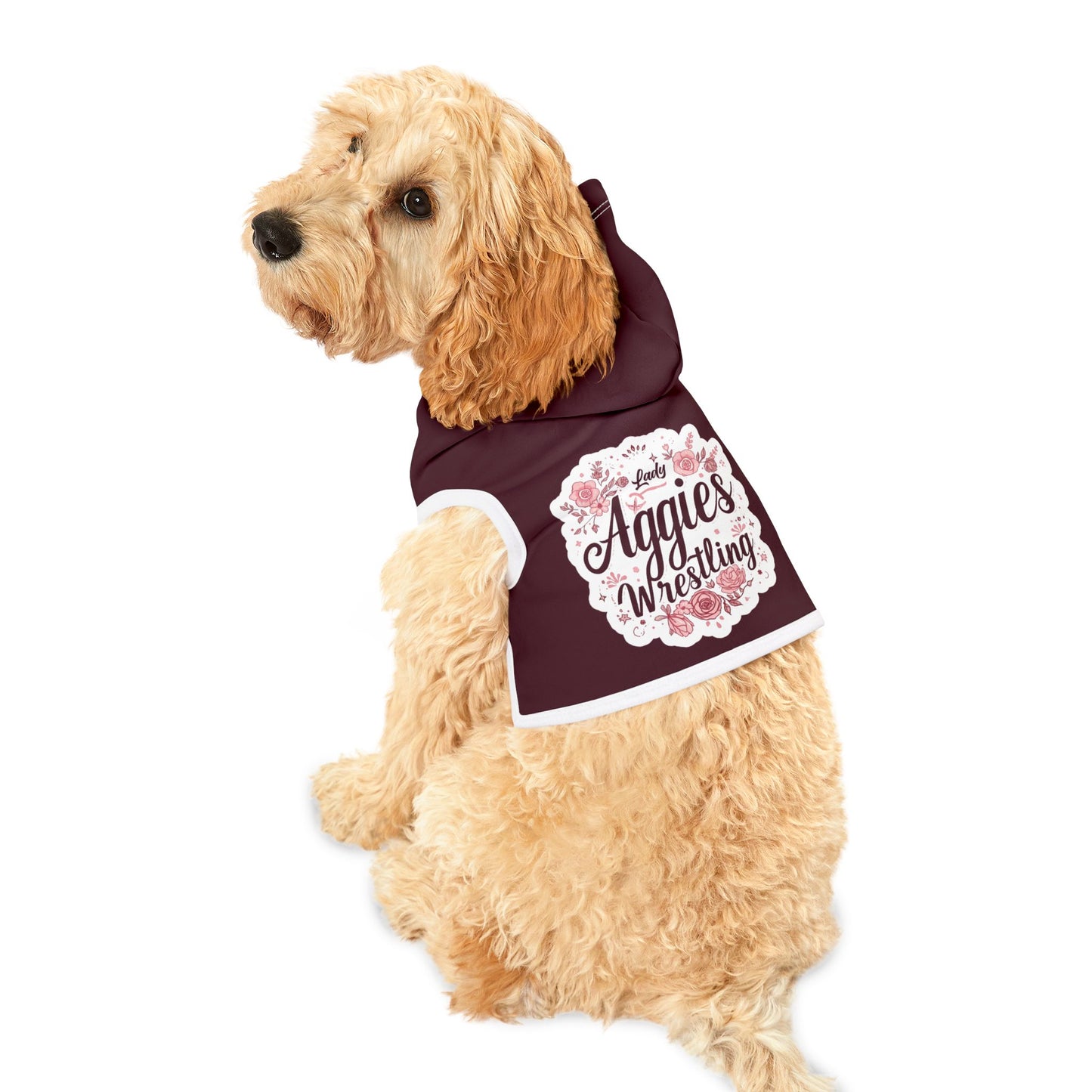 Pet Hoodie \ Hamilton Aggies Wrestling \ HAWG1