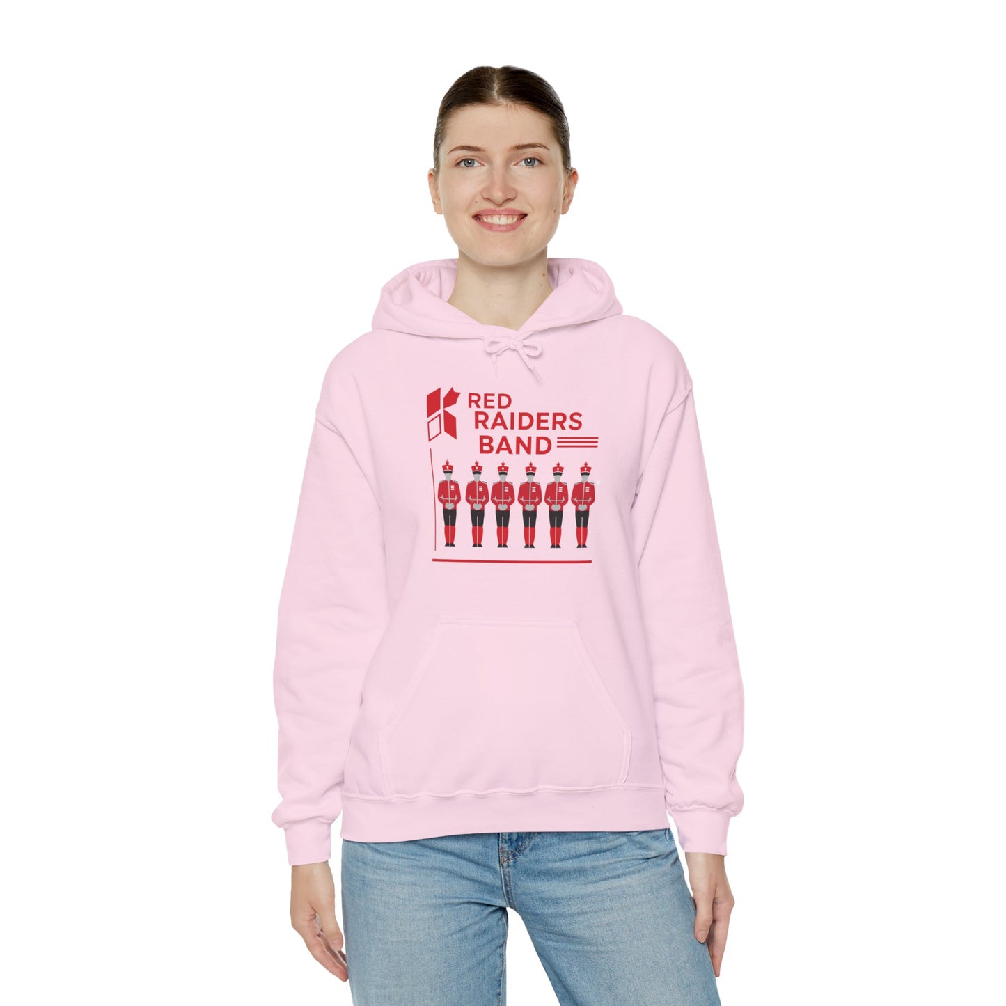 Adult Hoodie Sweatshirt \ Marion County Red Raiders Band \ MCB1