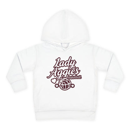 Toddler Hoodie Sweatshirt \ Hamilton Aggies Basketball \ HABBG2