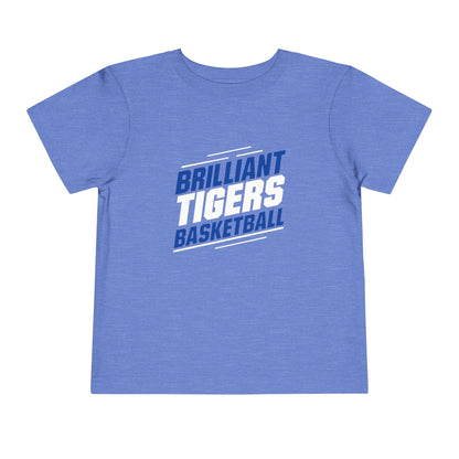 Toddler Tee \ Brilliant Tigers Basketball \ BTBK2