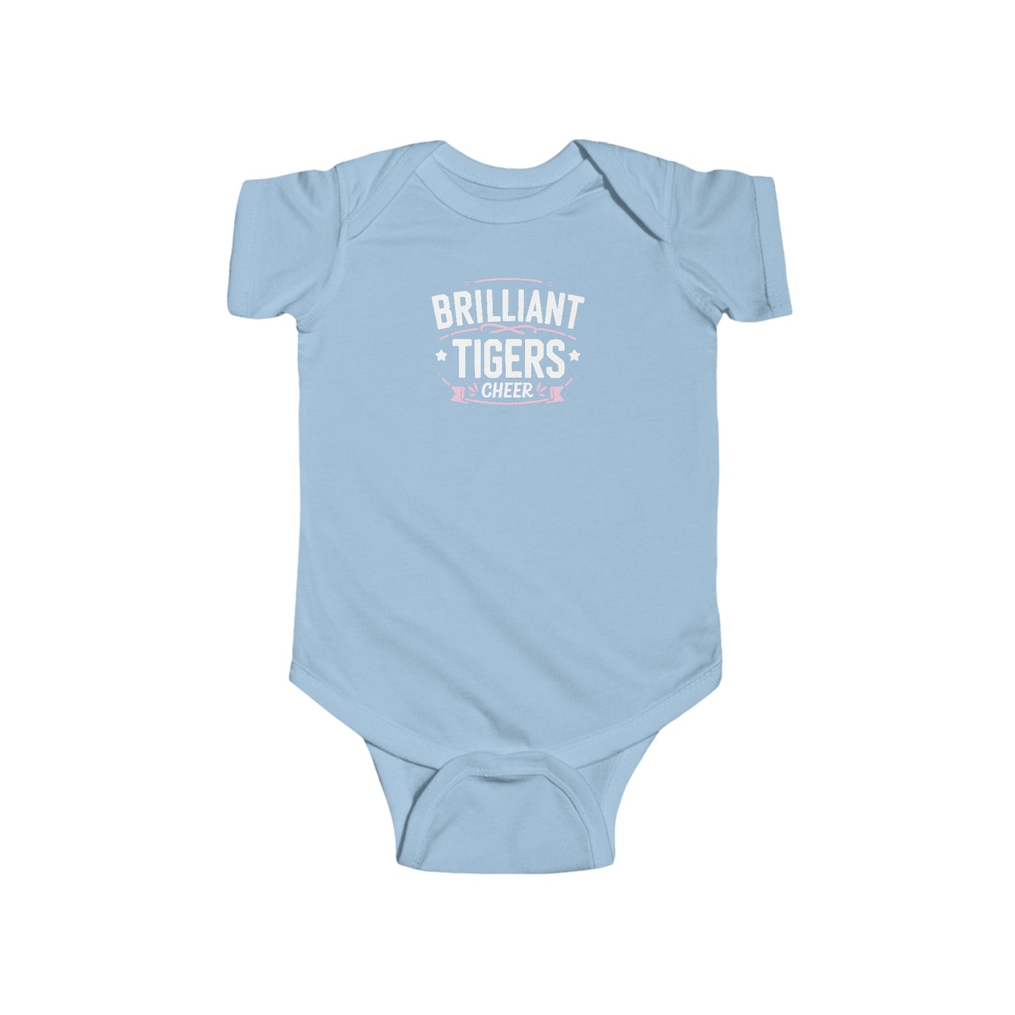 Short Sleeve Baby Bodysuit \ Brilliant Tigers Cheer \ BTC2