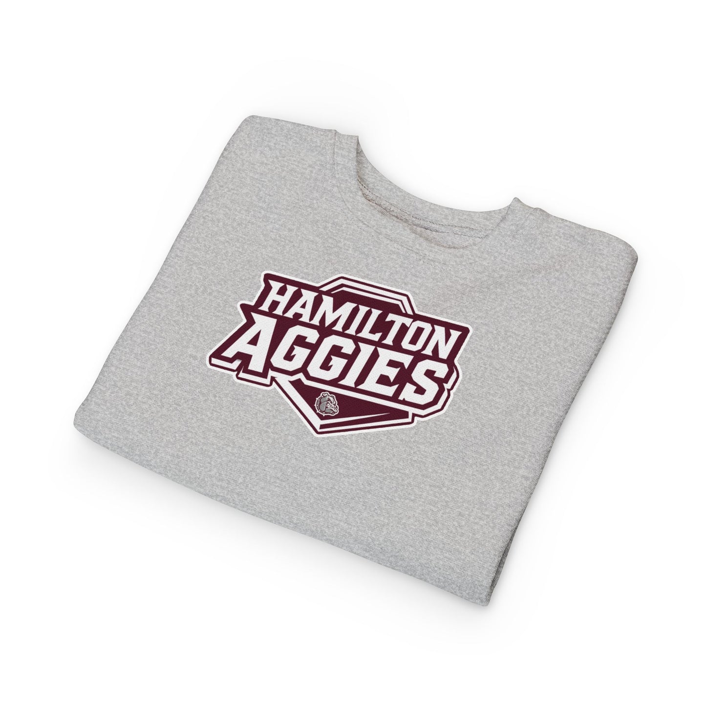 Toddler Crewneck Sweatshirt \ Hamilton Aggies \ HA1