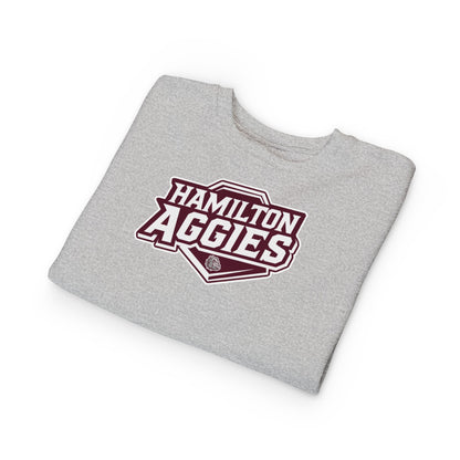 Toddler Crewneck Sweatshirt \ Hamilton Aggies \ HA1