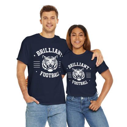 Adult Tee \ Brilliant Tigers Football \ BTF2
