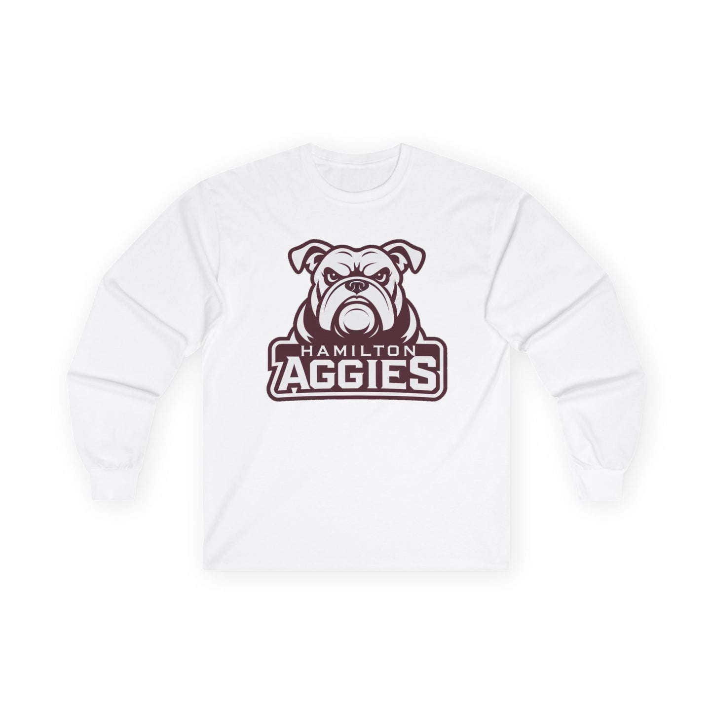 Adult Long Sleeve Tee \ Hamilton Aggies \ HA4