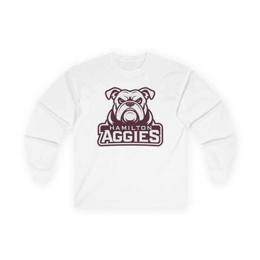 Adult Long Sleeve Tee \ Hamilton Aggies \ HA4