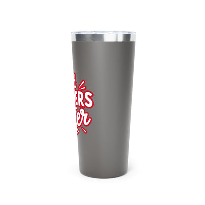22oz Copper Insulated Tumbler \ Marion County Red Raiders Cheer \ MCC1