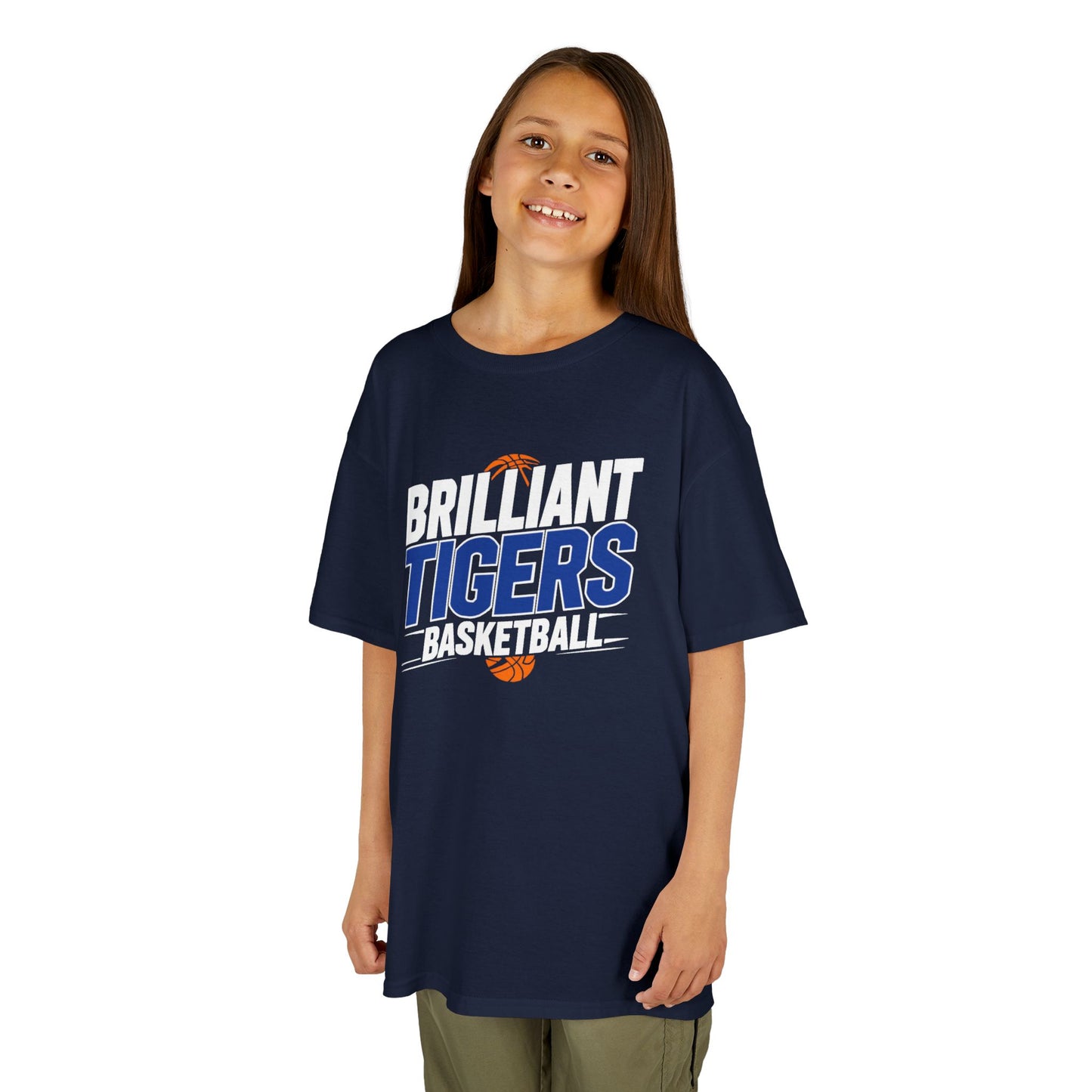 Youth Tee \ Brilliant Tigers Basketball \ BTBK1