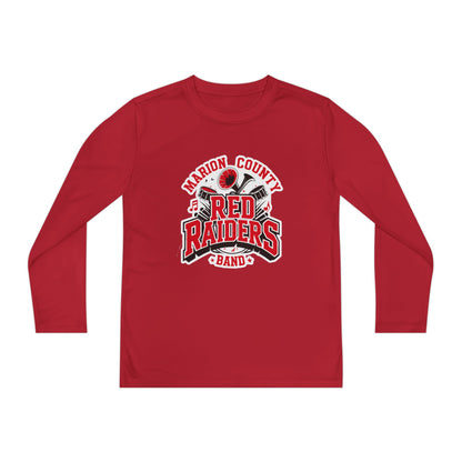Youth Long Sleeve Shirt \ Marion County Red Raiders Band \ MCB2