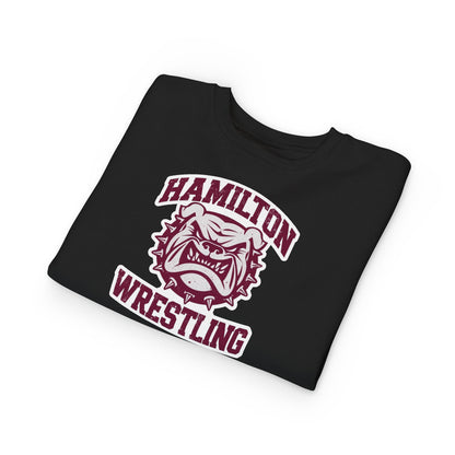 Toddler Crewneck Sweatshirt \ Hamilton Aggies Wrestling \ HAW2