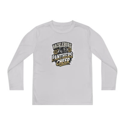 Youth Long Sleeve Tee \ Hackleburg Panthers Cheer \ HPC1