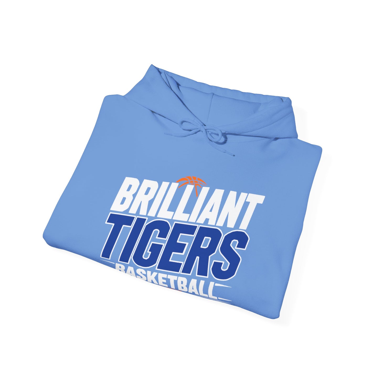 Adult Hoodie Sweatshirt \ Brilliant Tigers Basketball \ BTBK1