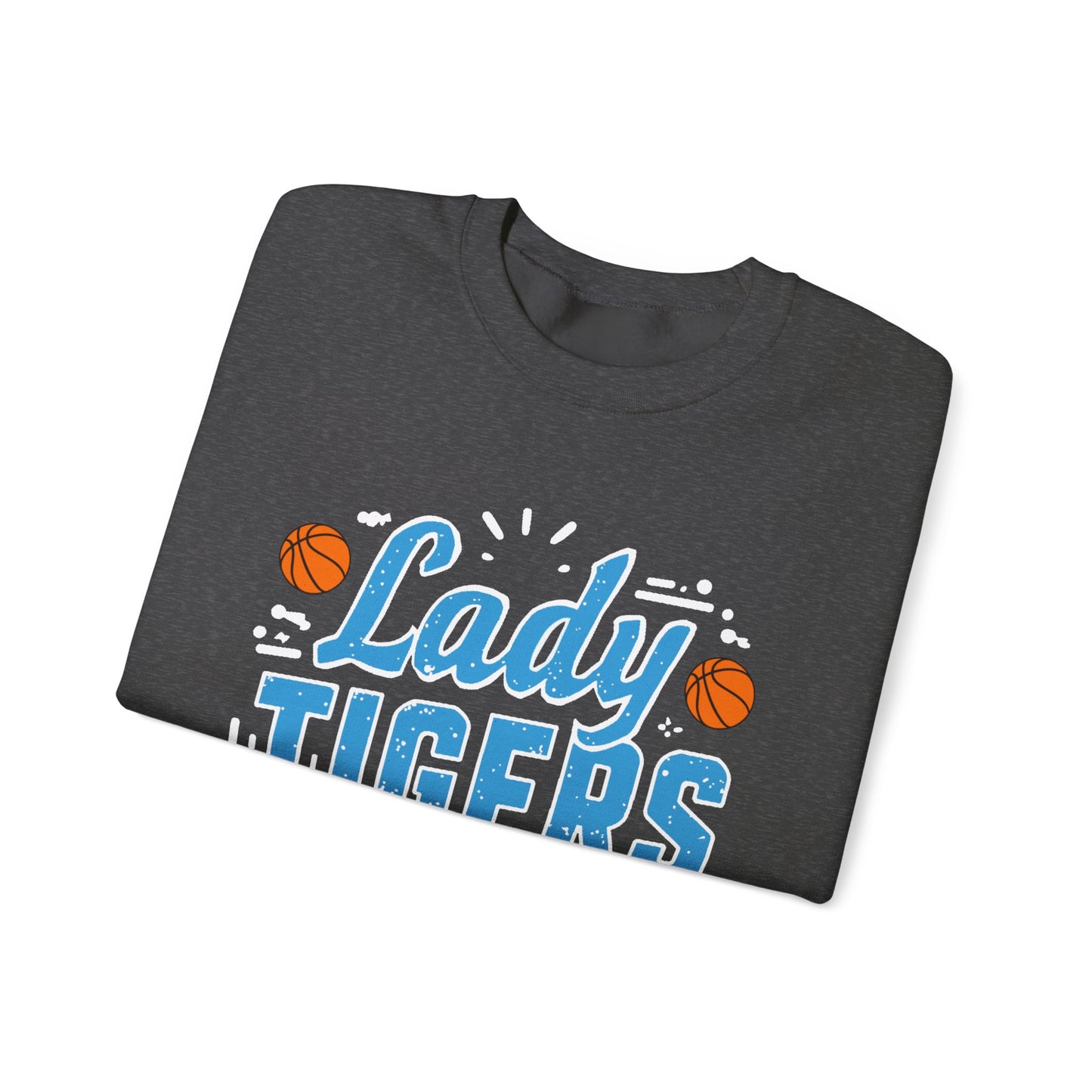 Adult Crewneck Sweatshirt \ Brilliant Tigers Basketball \ BTBKG1