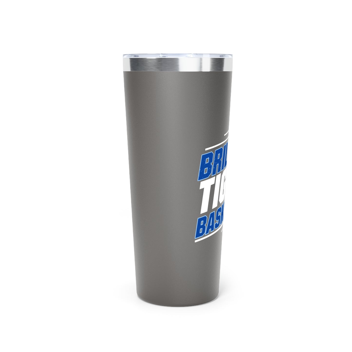 22oz Copper Insulated Tumbler \ Brilliant Tigers Basketball \ BTBK2