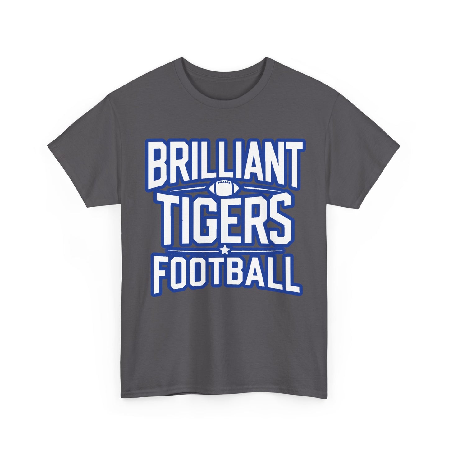 Adult Tee \ Brilliant Tigers Football \ BTF1