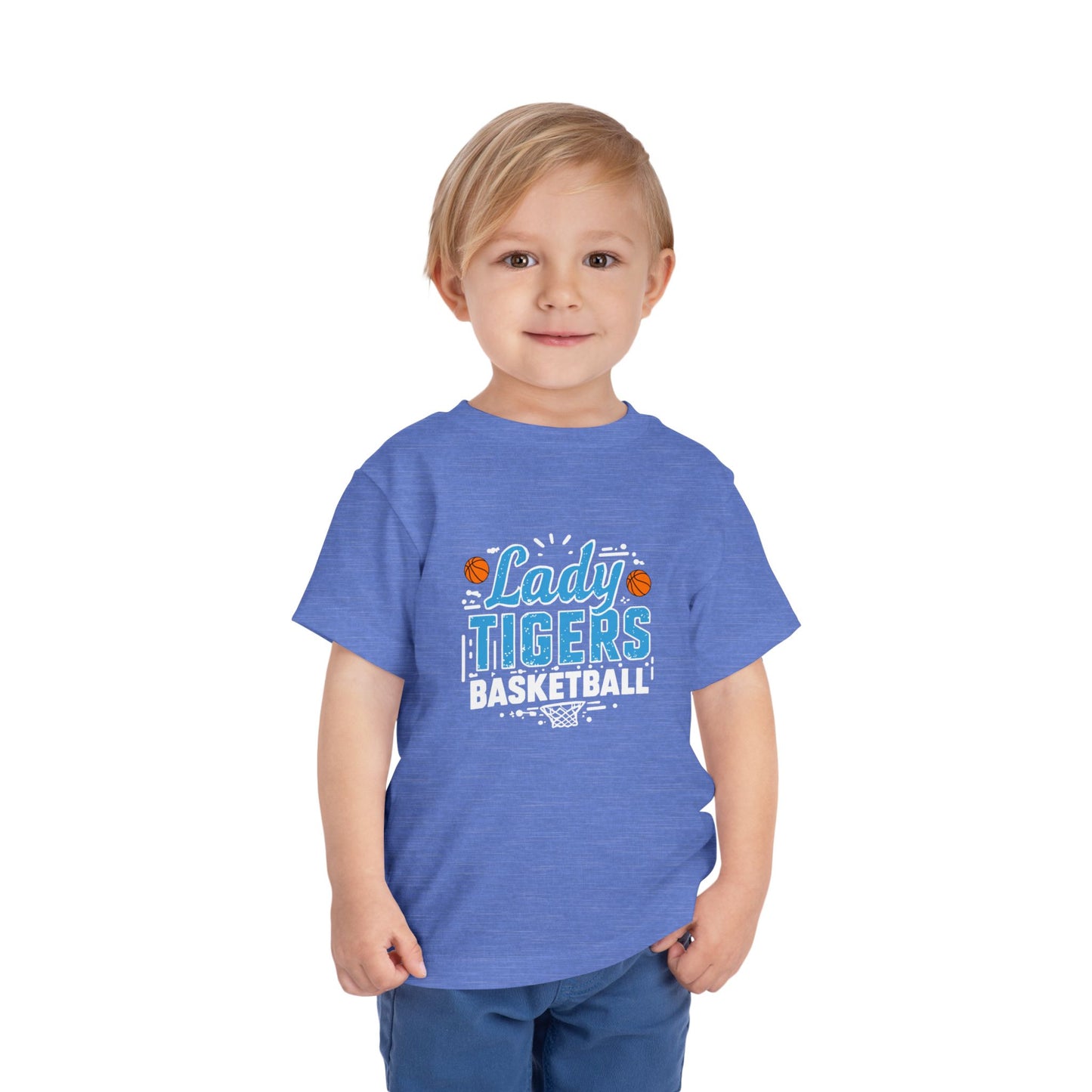 Toddler Tee \ Brilliant Tigers Basketball \ BTBKG1