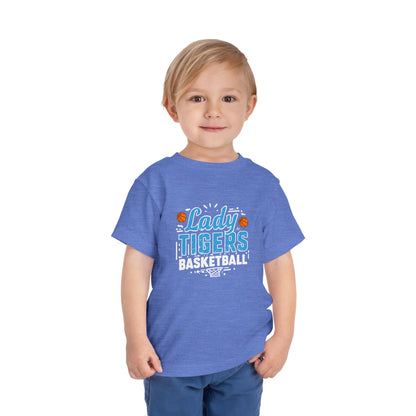 Toddler Tee \ Brilliant Tigers Basketball \ BTBKG1