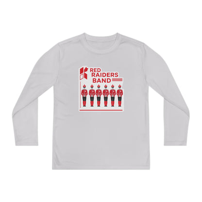 Youth Long Sleeve Tee \ Marion County Red Raiders Band \ MCB1