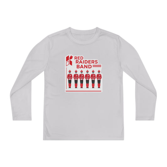 Youth Long Sleeve Tee \ Marion County Red Raiders Band \ MCB1
