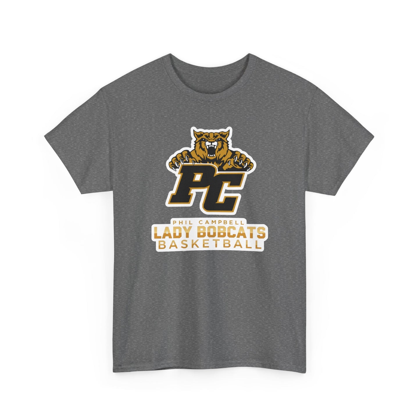 Adult Tee \ Phil Campbell Bobcats Basketball \ PCBBKG1