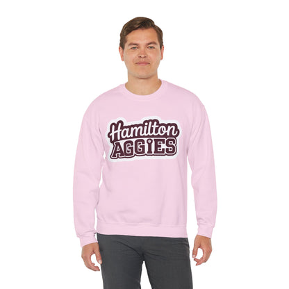Adult Crewneck Sweatshirt \ Hamilton Aggies \ HAG2