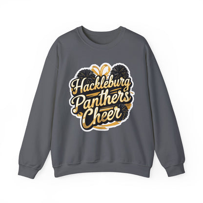 Adult Crewneck Sweatshirt \ Hackleburg Panthers Cheer \ HPC2