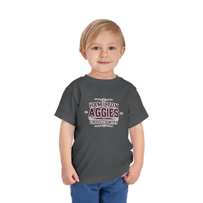 Toddler Tee \ Hamilton Aggies Cross-Country \ HCC1