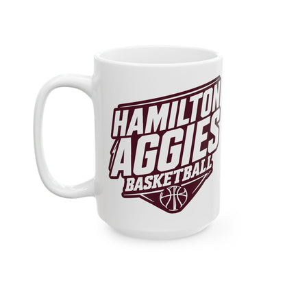Coffee Mug \ Hamilton Aggies Basketball \ HABK2