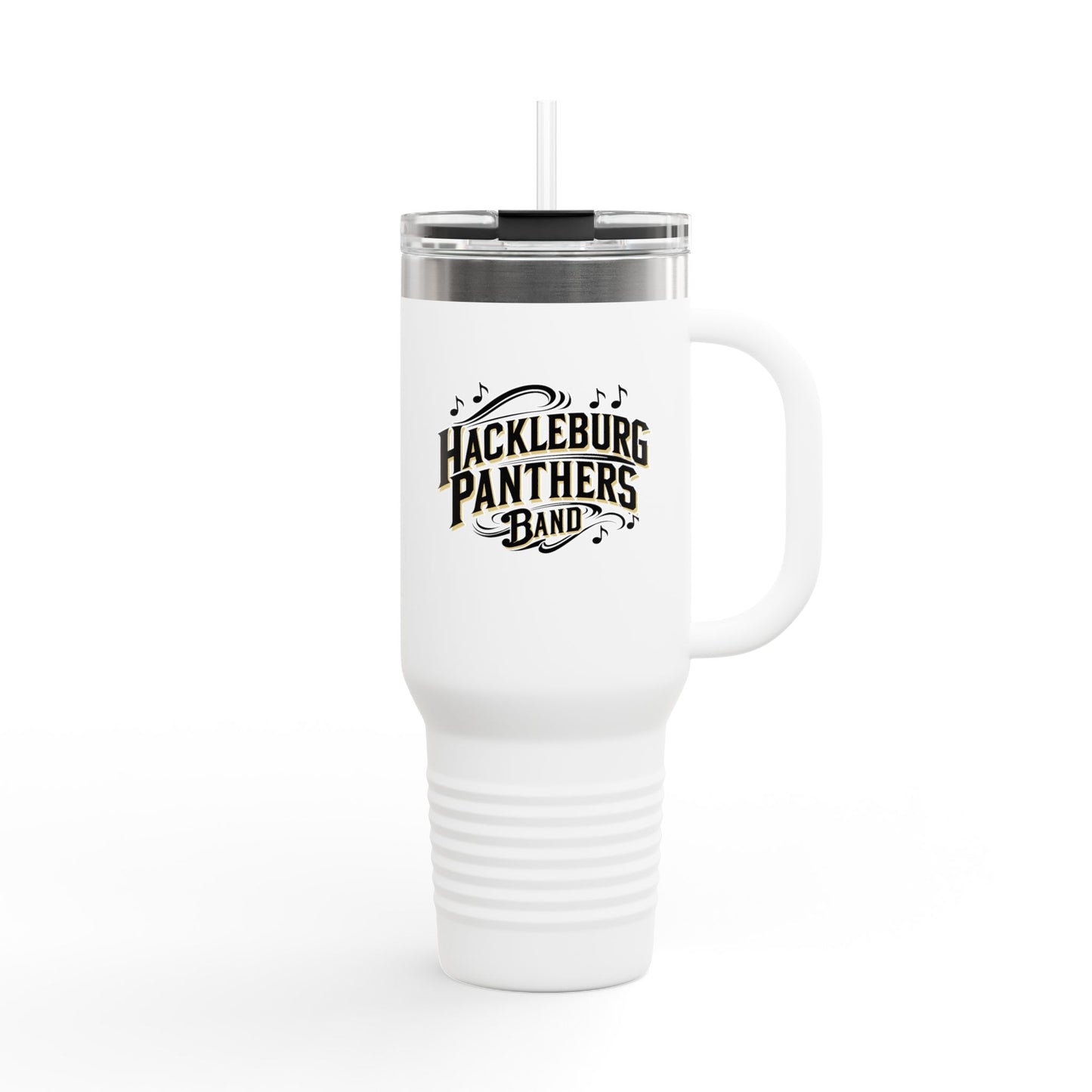 40oz Insulated Tumbler \ Hackleburg Panthers Band \ HPB1