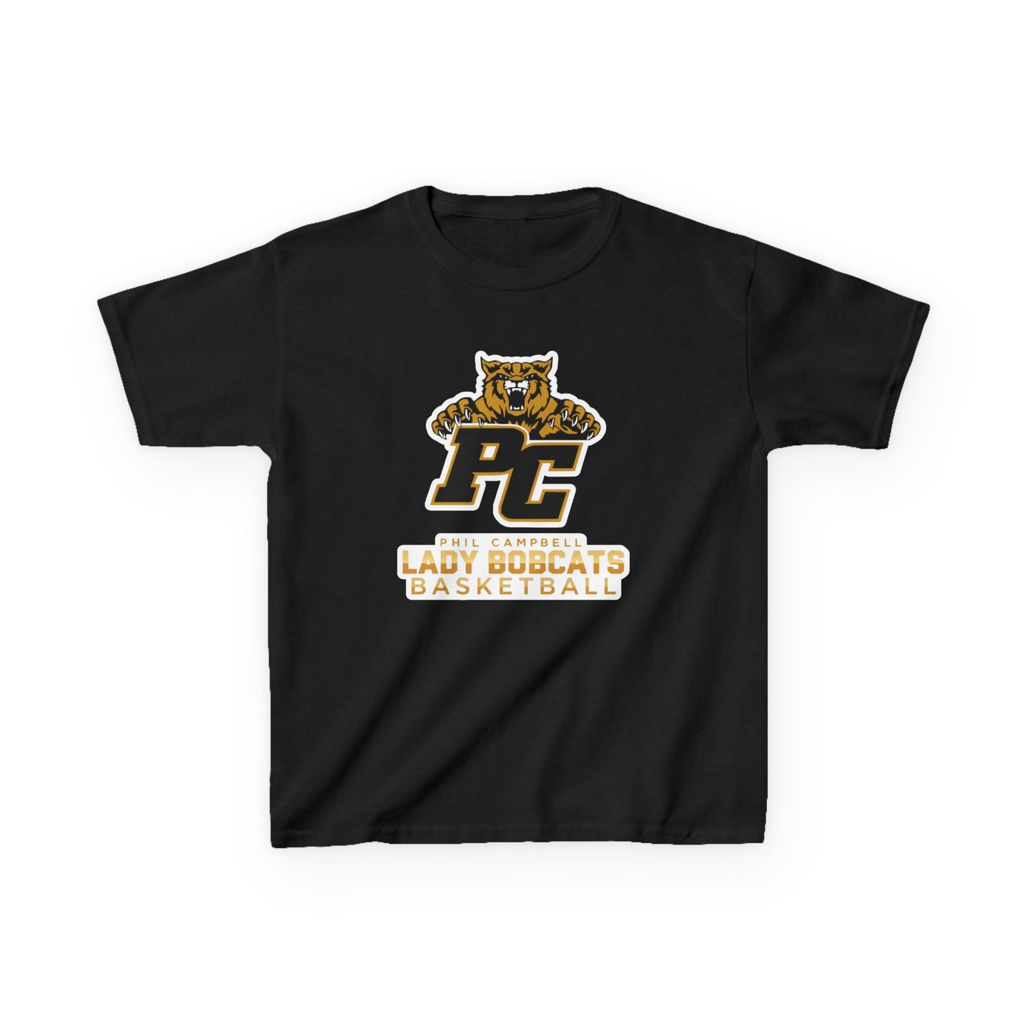 Youth Tee \ Phil Campbell Bobcats Basketball \ PCBBKG1