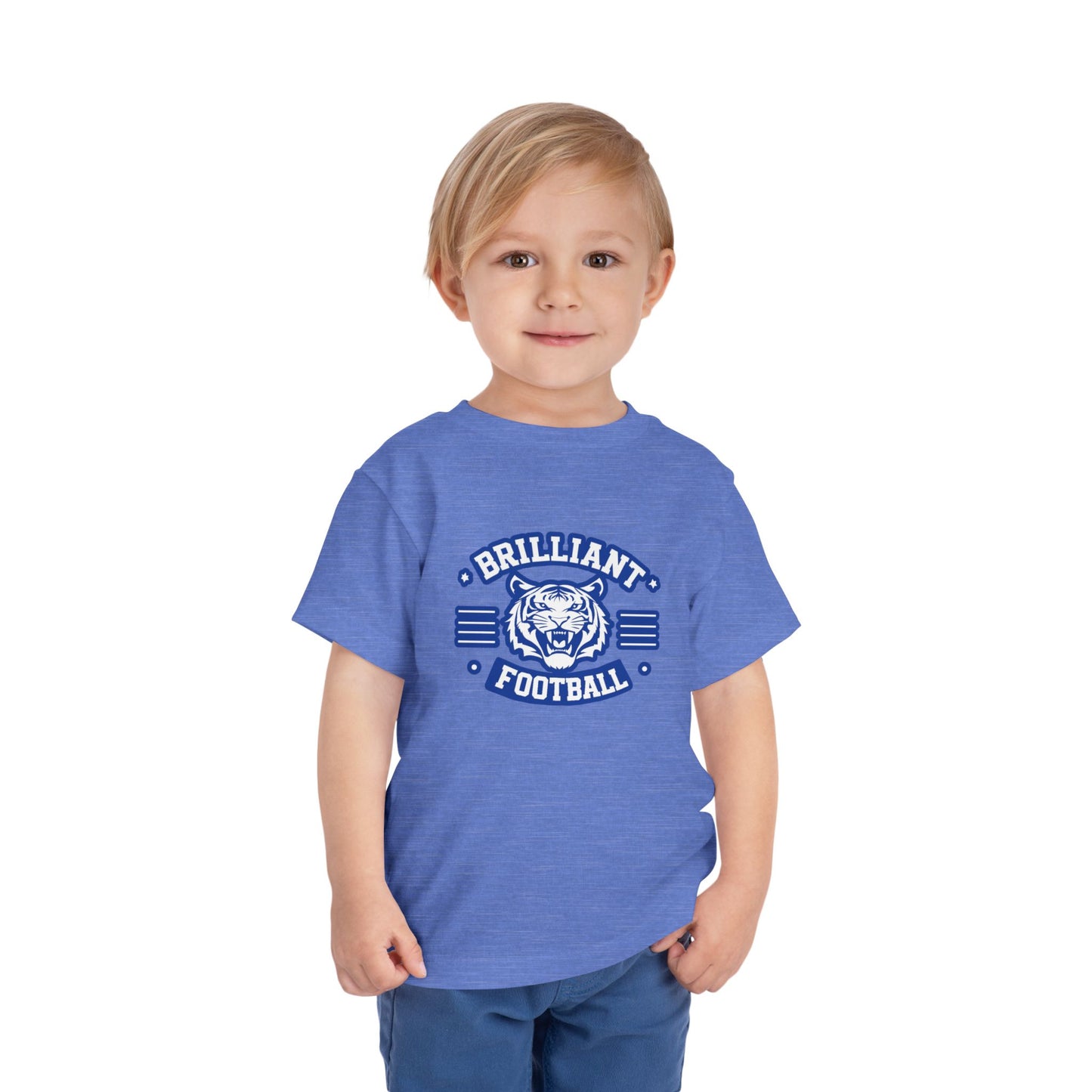 Toddler Tee \ Brilliant Tigers Football \ BTF2