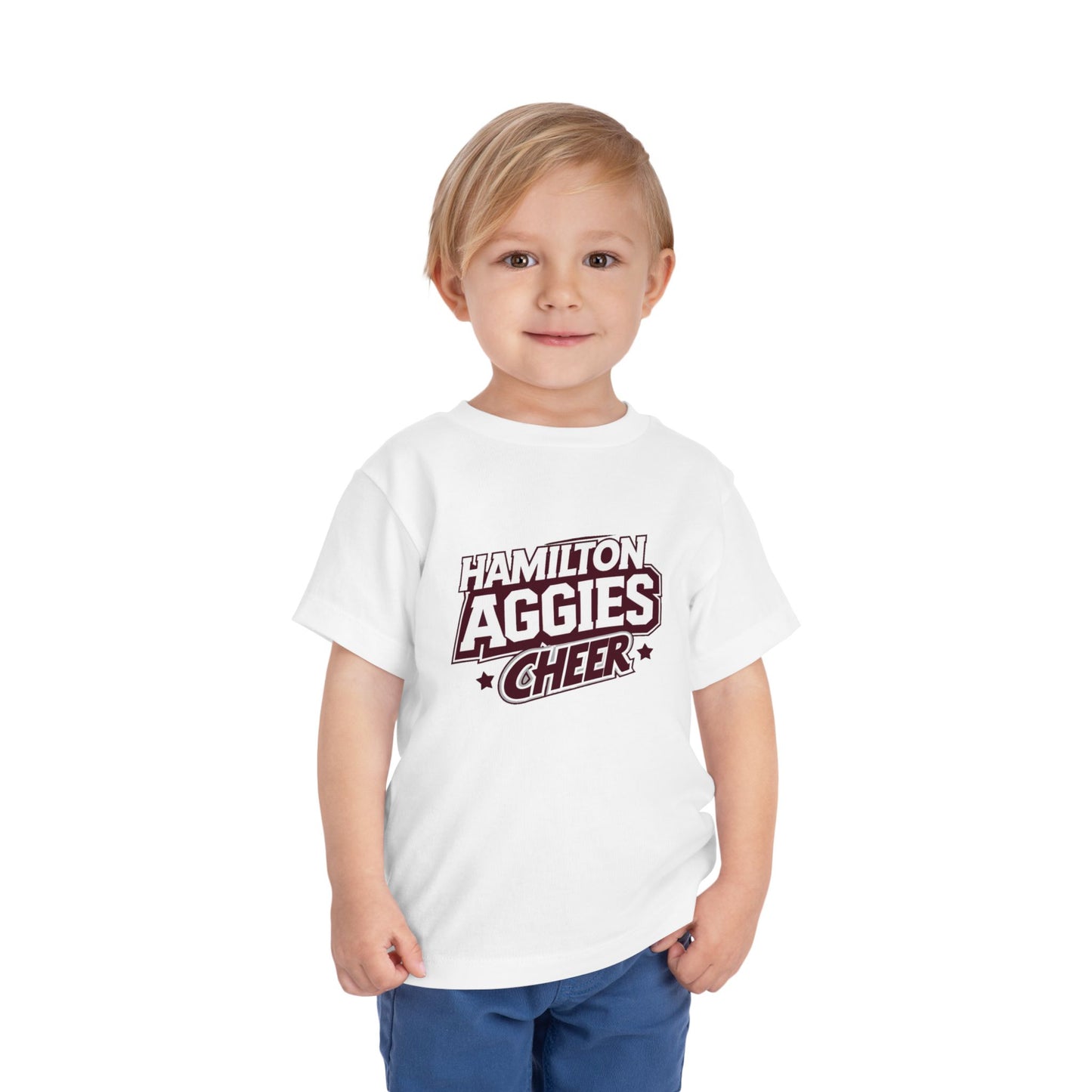 Toddler Tee \ Hamilton Aggies Cheer \ HAC1