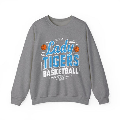 Adult Crewneck Sweatshirt \ Brilliant Tigers Basketball \ BTBKG1