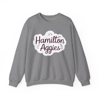Adult Crewneck Sweatshirt \ Hamilton Aggies \ HAG1