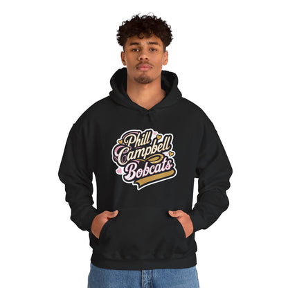 Adult Hoodie Sweatshirt \ Phill Campbell Bobcats \ PCBG1