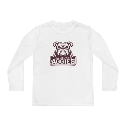 Youth Long Sleeve Tee \ Hamilton Aggies \ HA4
