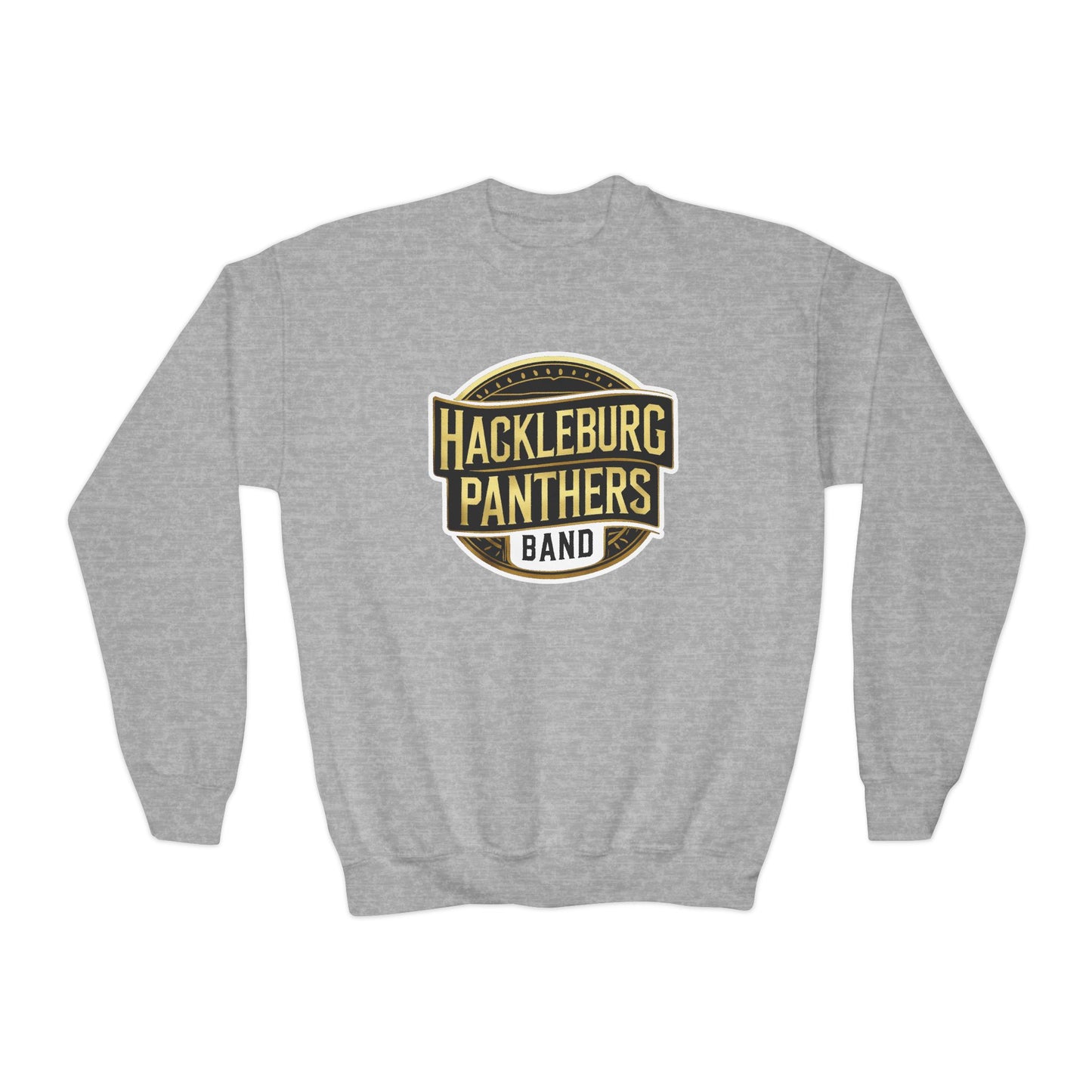 Youth Crewneck Sweatshirt \ Hackleburg Panthers Band \ HPB2
