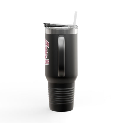 40oz Insulated Tumbler \ Hamilton Aggies Wrestling \ HAW2