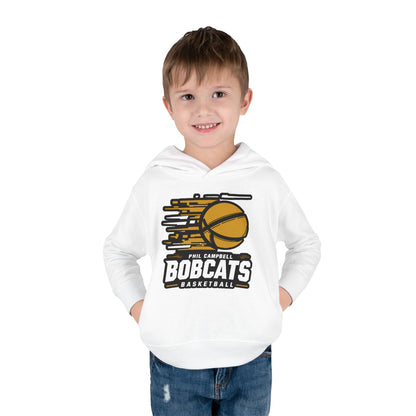 Toddler Hoodie Sweatshirt \ Phil Campbell Bobcats Basketball \ PCBBK2
