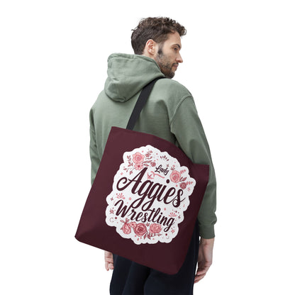 Tote Bag \ Hamilton Aggies Wrestling \ HAWG1