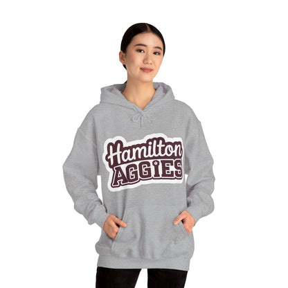 Adult Hoodie Sweatshirt \ Hamilton Aggies \ HAG2