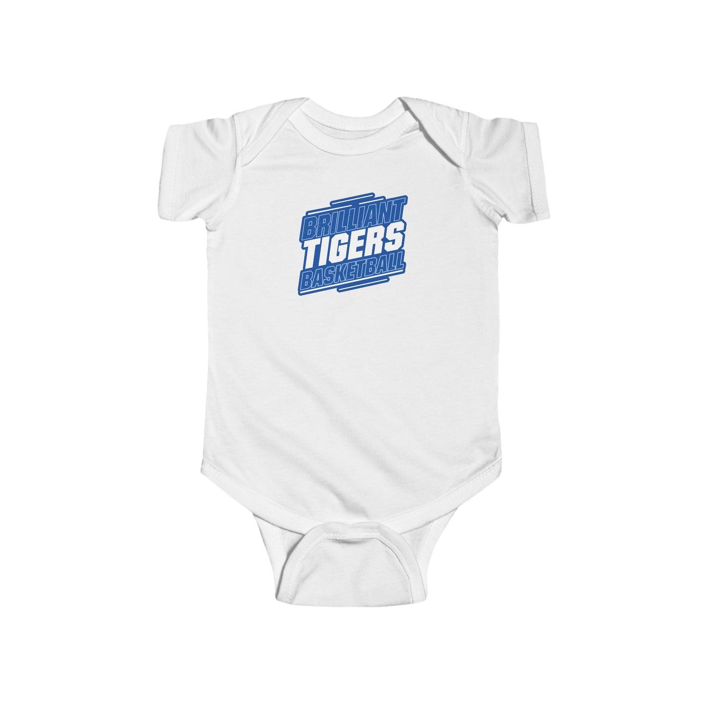Short Sleeve Baby Bodysuit \ Brilliant Tigers Basketball \ BTBK2