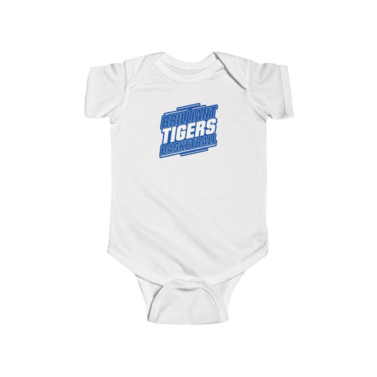 Short Sleeve Baby Bodysuit \ Brilliant Tigers Basketball \ BTBK2