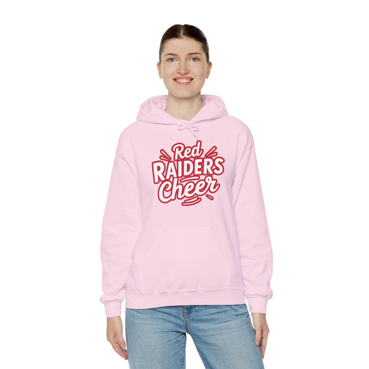 Adult Hooded Sweatshirt \ Marion County Red Raiders Cheer \ MCC1