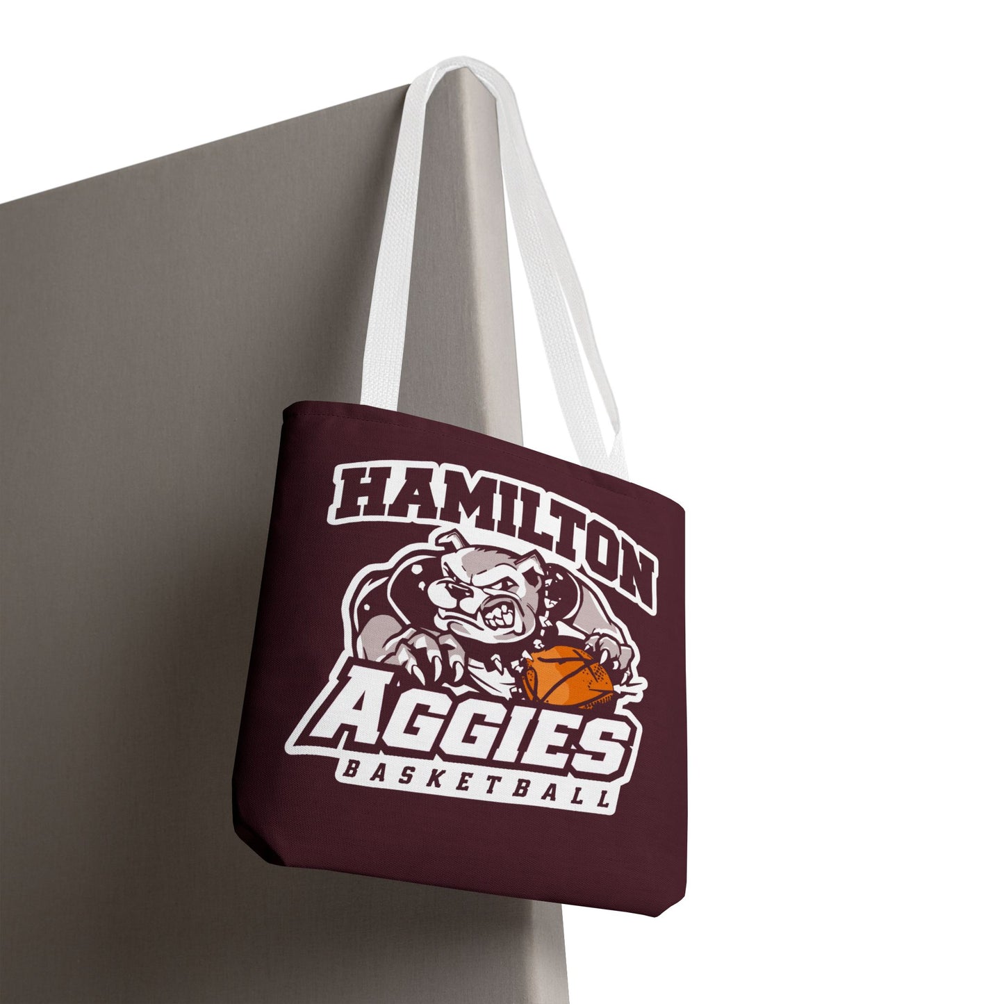 Tote Bag \ Hamilton Aggies Basketball \ HABB1