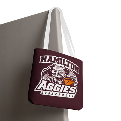 Tote Bag \ Hamilton Aggies Basketball \ HABB1